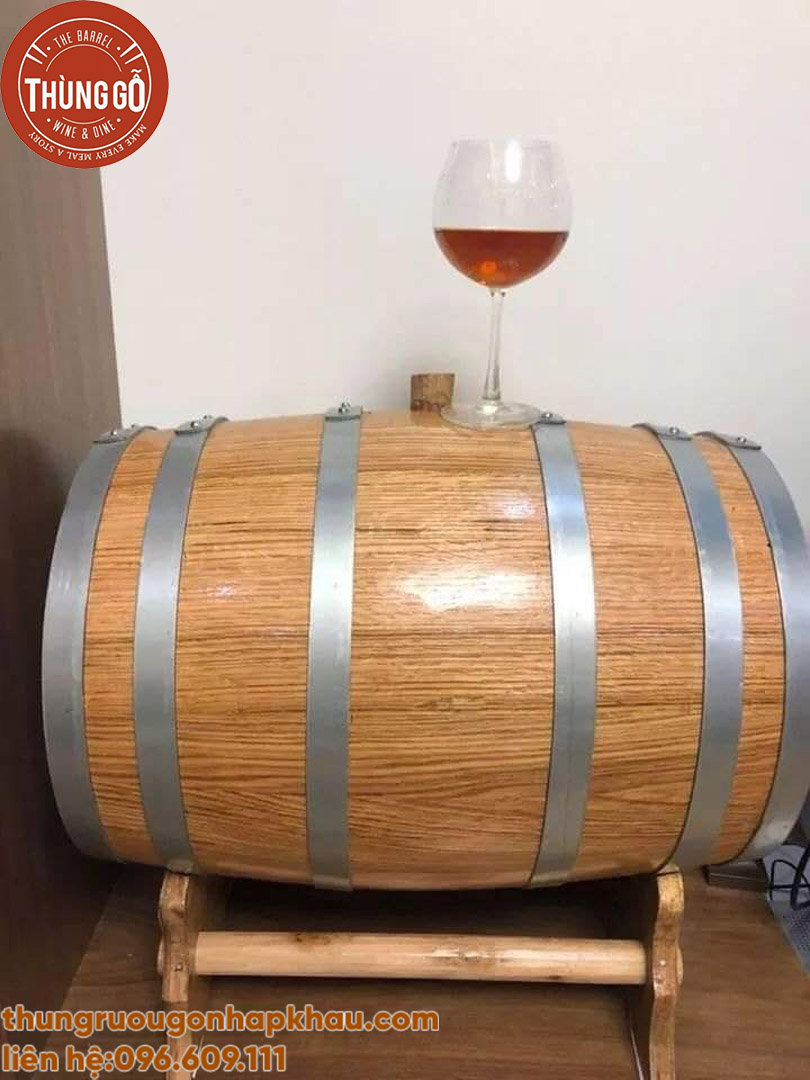 Thùng đựng rượu gỗ sồi 200 lít